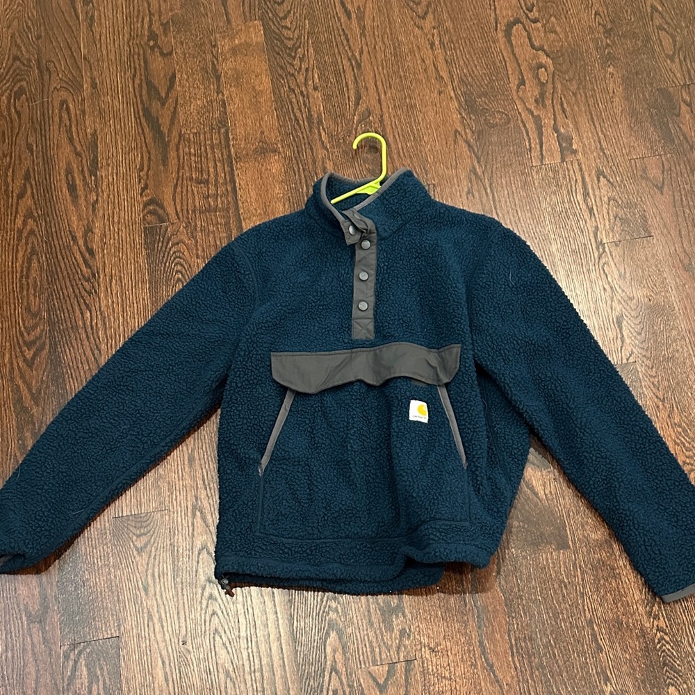Carhartt Dark Navy Sherpa Pullover